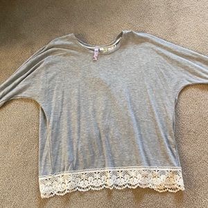 Francesca’s Open Back Sweater